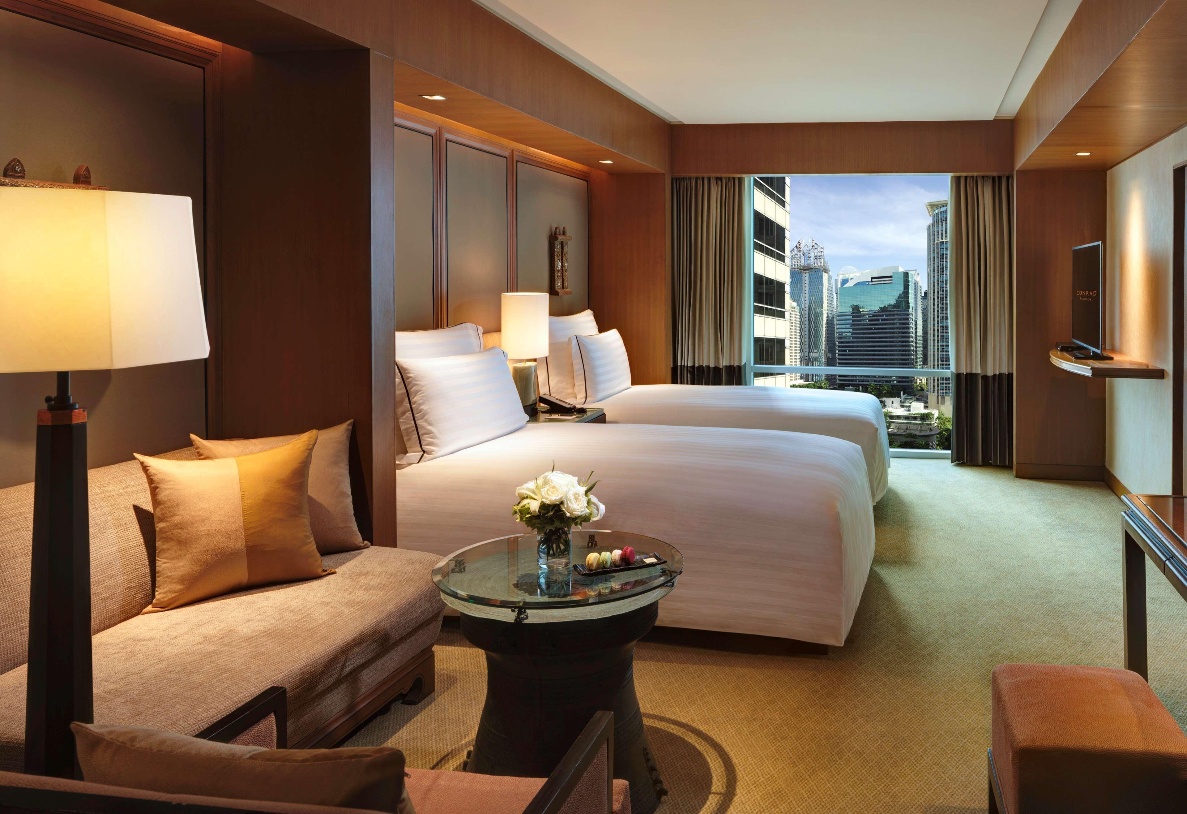 Conrad Bangkok Hotel Eksteriør billede Deluxe Room