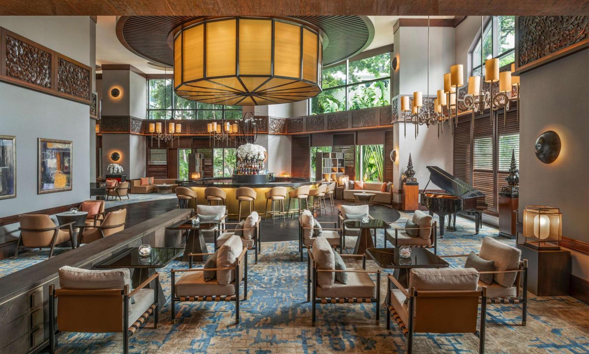 Conrad Bangkok Hotel Eksteriør billede The Bar